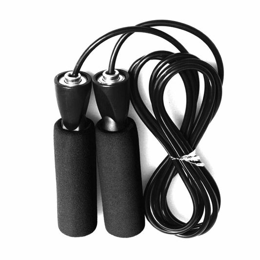 Adjustable Skipping Rope – Tangle-free, smooth bearings, durable, perfect for gym, fitness, and boxing