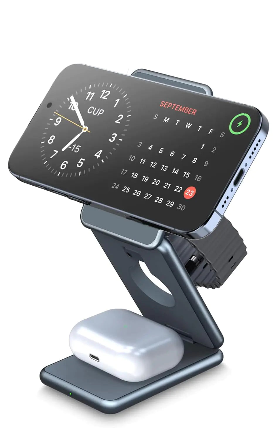 3 in 1 Nightstand - Fast Wireless Charger